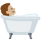 Person Taking Bath - Medium Light emoji on Facebook